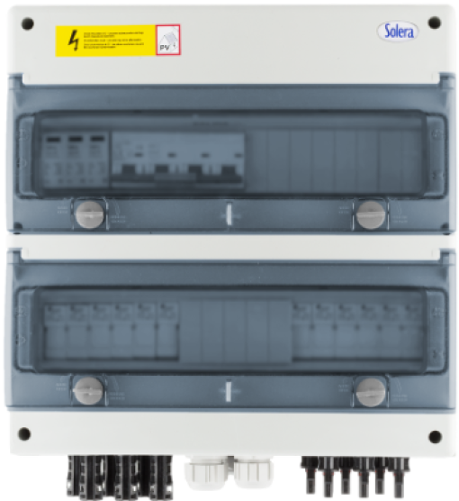 DC string protection panel (6 inputs - 1 output)