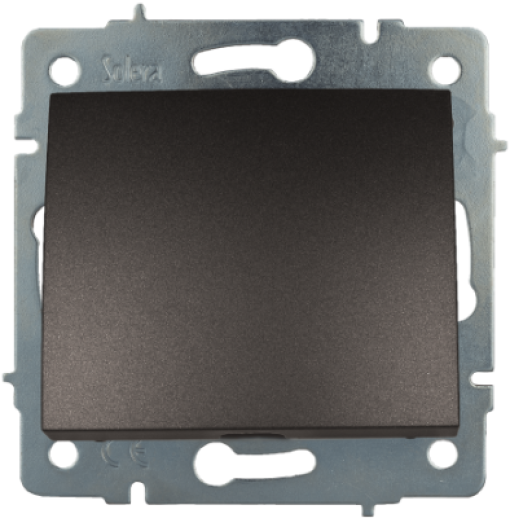 Cable outlet 4 x 2.5 mm². For flush mounting.