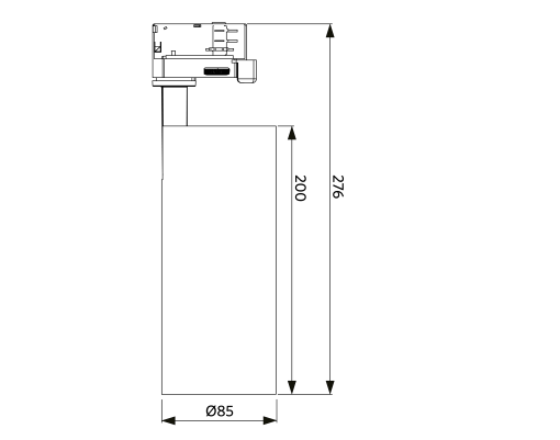 LEDSpot3C-C-P 20W-940-36D-WH