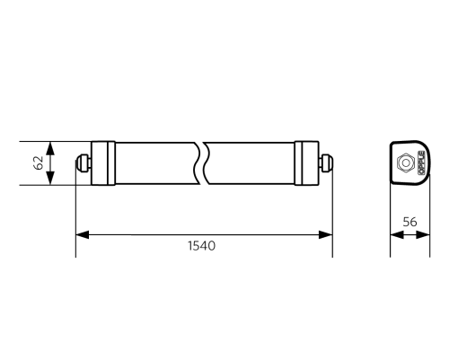 LEDWaterproofE2 L154050W6500
