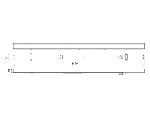 LEDTrunking Module L15-70W-4000-120