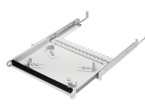 DK PRATELEIRA  19" - 1U  Organiz.cabos