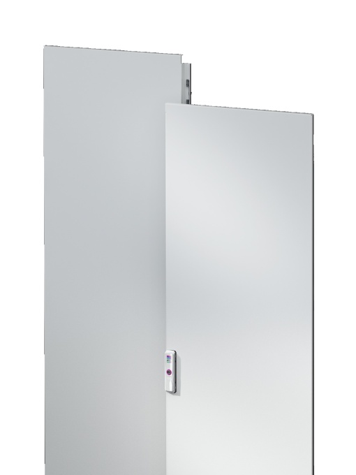 Porta com fecho e porta secundária VX, LxA 800 x 2000 mm