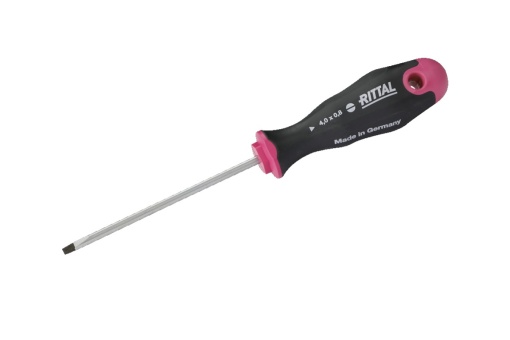 AS Chave fenda sisolam 4,0 x 0,8 x100mm