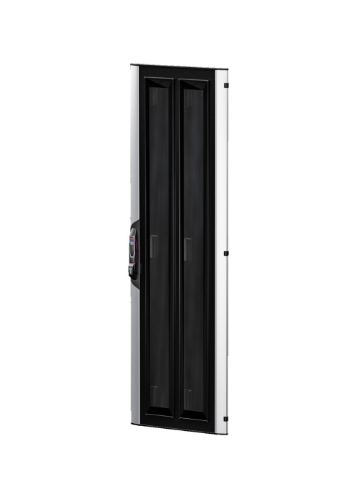 Porta bipartida em chapa de aço VX IT com ventilação de emergência, LxA 800 x 2000 mm