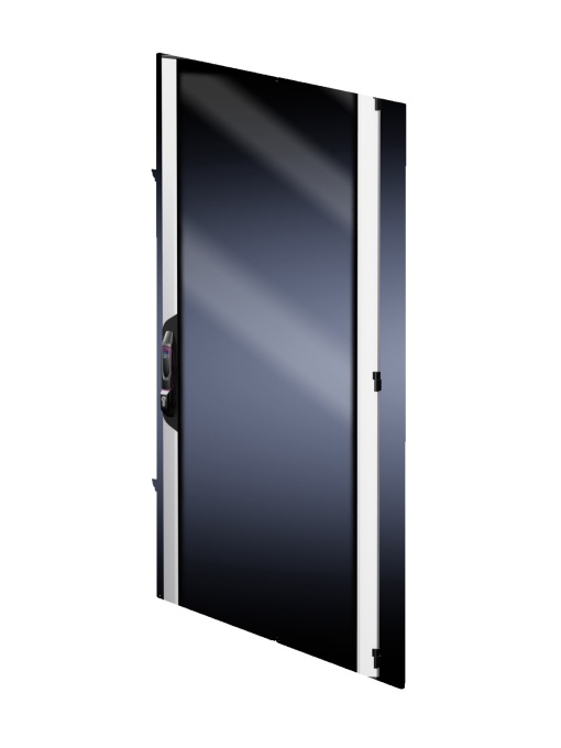 Aluminium glazed door for VX IT, 800x2000 mm, RAL 9005