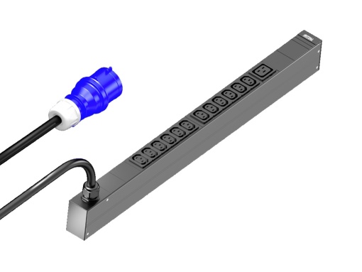 PDU Basic 16A1P CEE 12xC131xC19-695mm