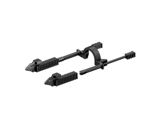 Connector lock for busbar entry rear section, RAL 9005