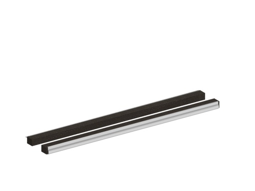 VX Section for cable entry, rear, for W 1600 mm