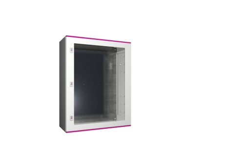AX Caixa em plástico, LAP 800x1000x300 mm, com visor