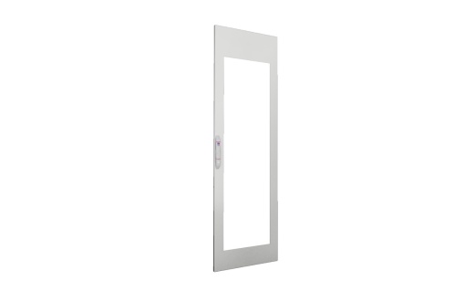 SK IT sheet steel door VX, 600x2000,mounting cutout for cooling unit,RAL 7035