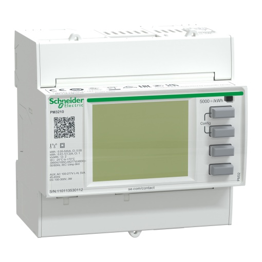 Central de medida PM3210 CL 10,5s DIN 1A5A 1S digital Multitarifa