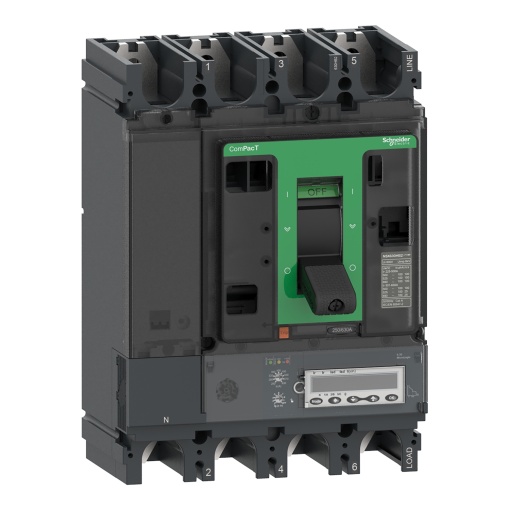 ComPacT DISJUNTOR NSX630HB2 100kA CA 4P 630A 6.3E