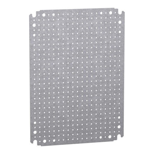 Microperforated mounting plate H300xW400 wholes diam 3,6mm on 12,5mm pitch