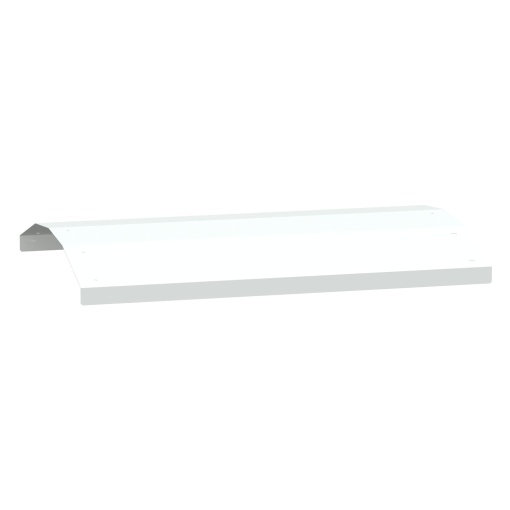 Teto superior de cúpula, KS de Canalis para EV, 100A a 400A, comprimento 1200mm, branco RAL9003