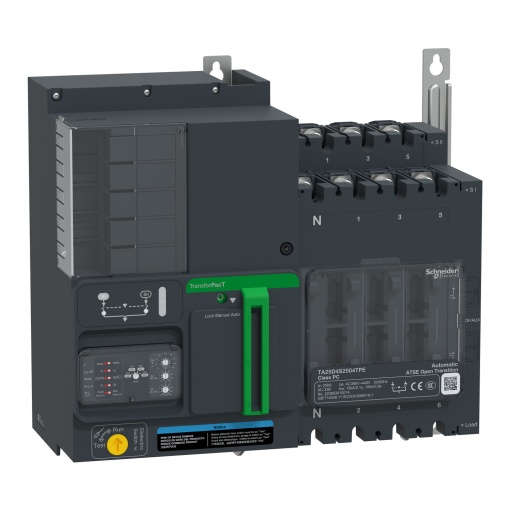 TransferPacT Automatic, 200A, 400V, 4P, tamanho 250A