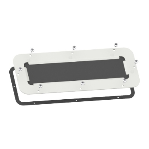 Placa de bucim flexível Spacial S3D com cabo de pérola de membrana 478 x 63 mm