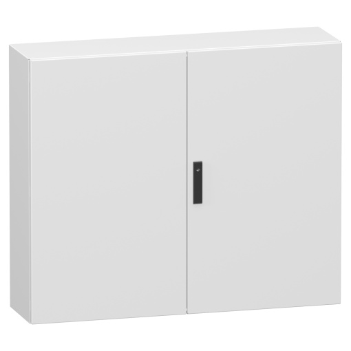 Spacial CRN 2 porta plena   Sem platina  montagem. H1xW12xD3 IP55 IK10 RAL7035