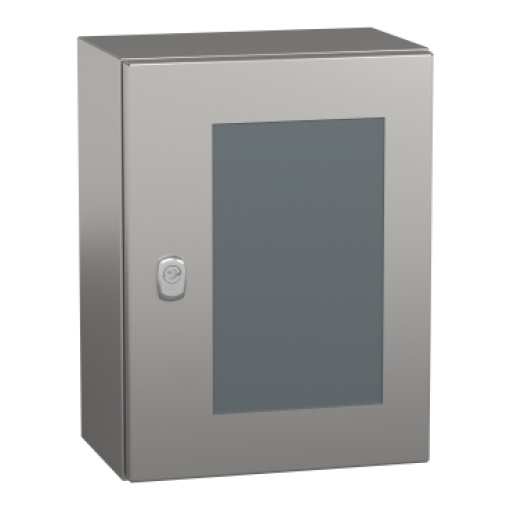 SPACIAL S3X stainless 304L, Scotch Brite finish, H400xW300xD200 mm.