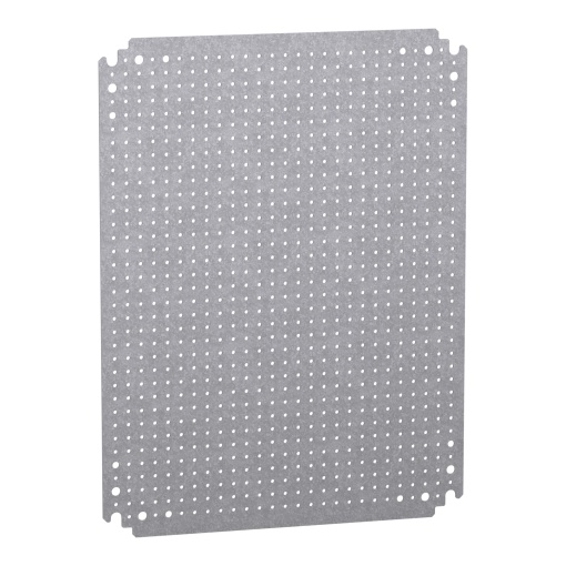 Microperforated mounting plate H500xW400 wholes diam 3,6mm on 12,5mm pitch