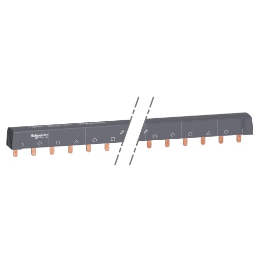 pente de ligação, Acti9, 3LN, 100 A, 415 VCA, 24 módulos