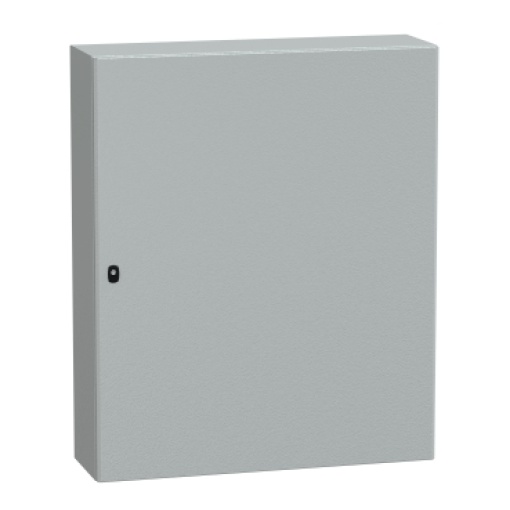 Spacial S3D plain door wo mount.plate. H1200xW1000xD300 IP66 IK10 RAL7035.