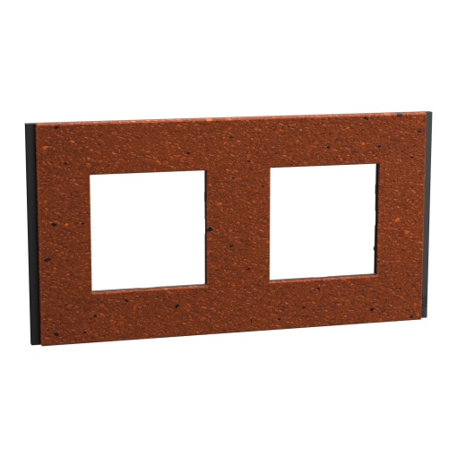 Nova Unica - Quadro 2 Elementos Unica Deco Terracota