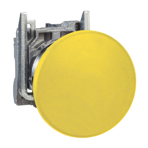 botão de pressão amarelo Ø 22  mola - 1 NO - ATEX