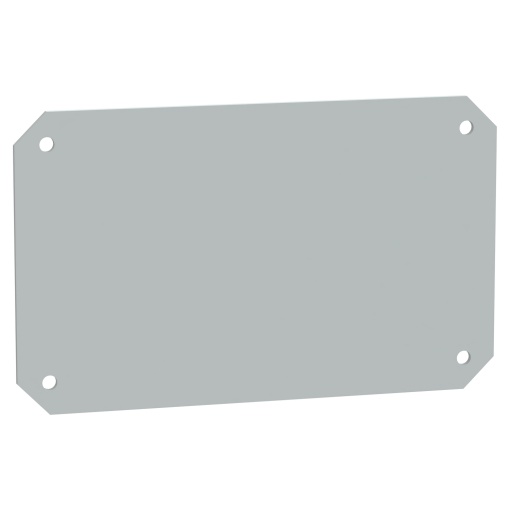 Insulating polyester mounting plate for PLS box 18x27cm