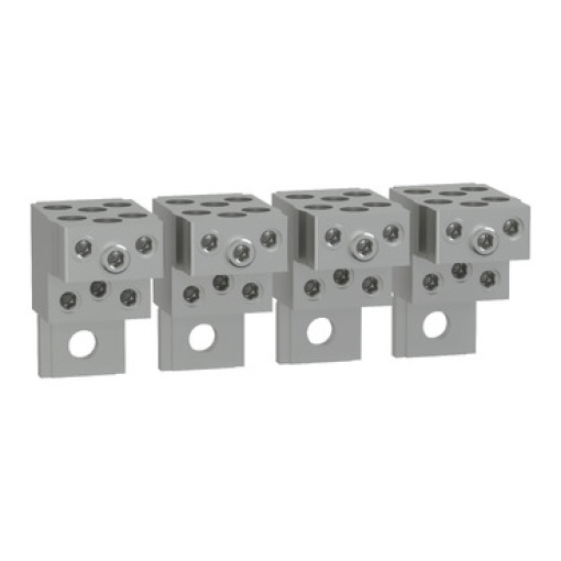 4 bornes para 6 cabos de 1,5-35mm para TransferPacT tamanho 250 A 4P
