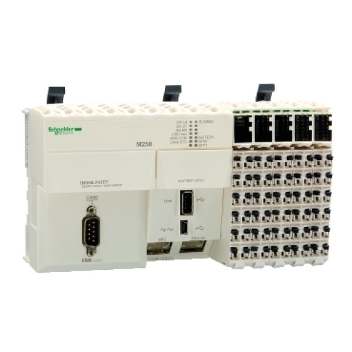 Base compacta M258 - 42 ES - 24 V DC - CANopen