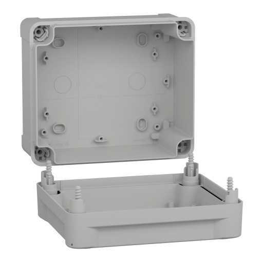 PC box IP66 IK08 RAL7035 Int.H175W150D100 Ext.H193W164D105 opaque PC cover H40