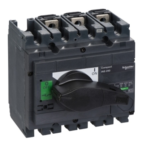 interruptor seccionador Interpact INS250 - 250 A - 3 pólos