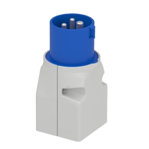 PratiKa system adapter - 1 socket - French - 16 A - 2PE - 220V 5060Hz