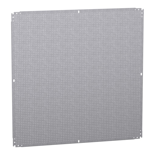 Microperforated mounting plate H1000xW1000 wholes diam 3,6mm on 12,5mm pitch