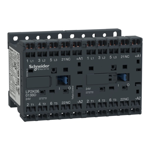Inversor Tesys K - 3P3 NA - AC-3 -  440 V 6 A - 24 V bobina CC