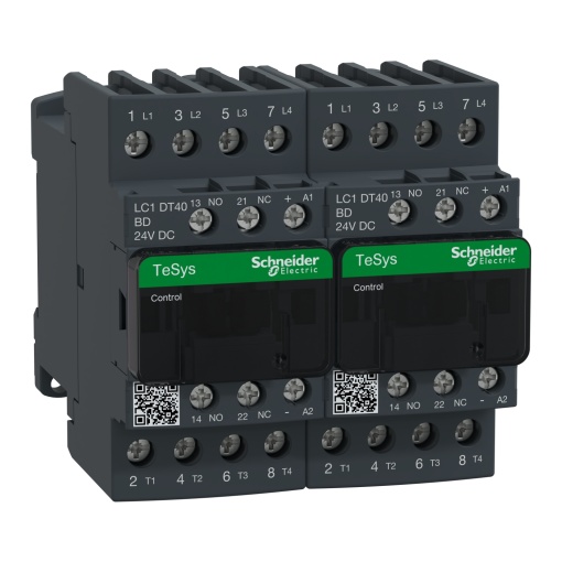 Inversor Tesys D - 4P4 NA - AC-1 -  440 V 40 A - 24 V CC bobina