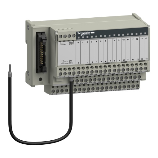 Base passiva ABE7  16 entradas ou saídas - Led