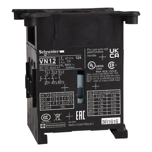 TeSys Mini-VARIO - Switch body for switch-disconnector - 3 poles - 20 A