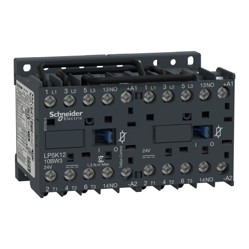 Inversor Tesys K - 3P3 NA - AC-3 -  440 V 12 A - 24 V bobina CC