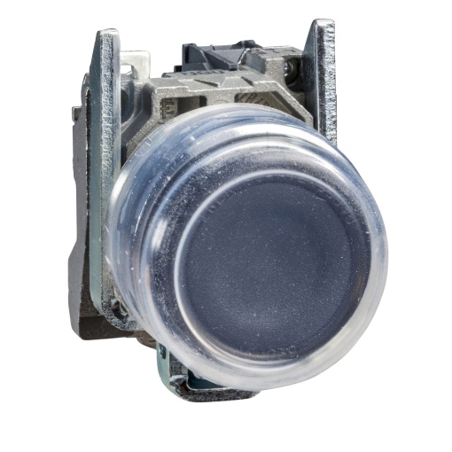 Botão de pressão preto ø 22  mola - 1 no - atex