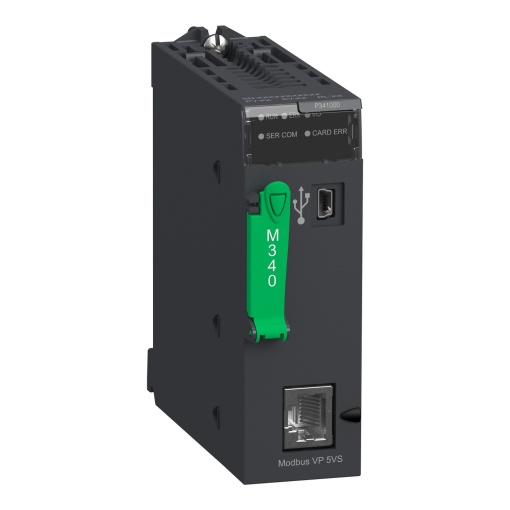 Módulo de processador, standard, série Modicon M340 - CPU - USB - 512D - 128A