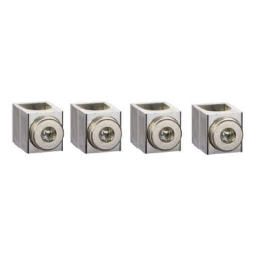 4 bornes em alumínio para 1 cabo 25-95mm2 NSX100250 INVINS