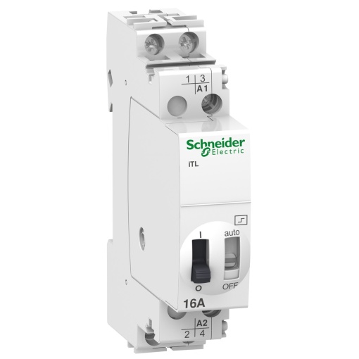 telerruptor TL - 2 pólos - 2 NA - 16 A - bobina 12 V 5060 Hz