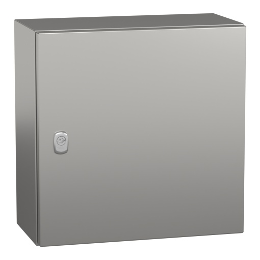 SPACIAL S3X stainless 316L, Scotch Brite finish, H400xW400xD200 mm.