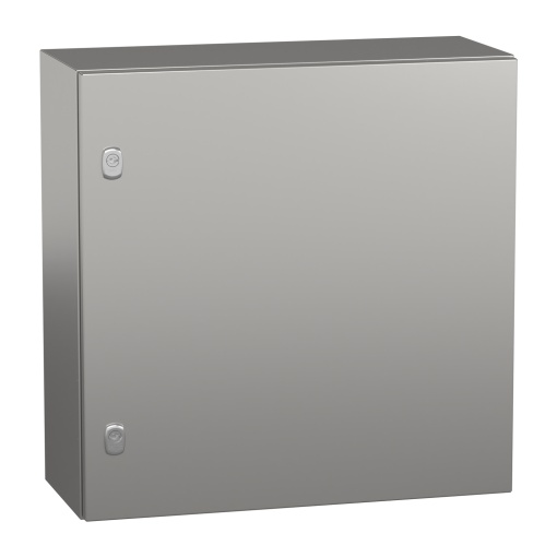 SPACIAL S3X stainless 304L, Scotch Brite finish, H600xW600xD250 mm.