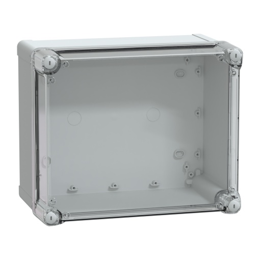 ABS box IP66 IK07 RAL7035 Int.H275W225D160 Ext.H291W241D168 Transp.cover H60