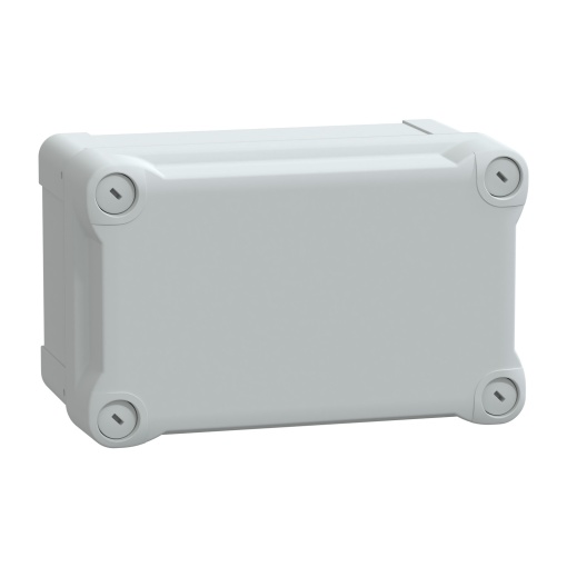 PC box IP66 IK08 RAL7035 Int.H175W105D100 Ext.H192W121D105 opaque PC cover H40