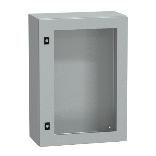 Spacial CRN tspt door wo mount.plate. H700xW500xD250 IP66 IK08 RAL7035..