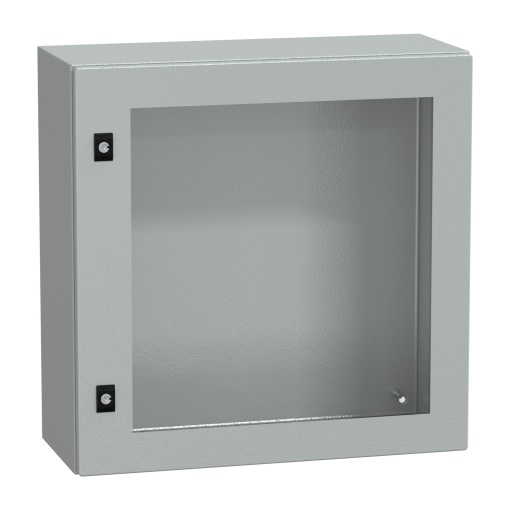 Spacial CRN tspt door wo mount.plate. H600xW600xD250 IP66 IK08 RAL7035..
